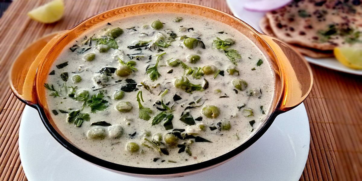 methi matar malai