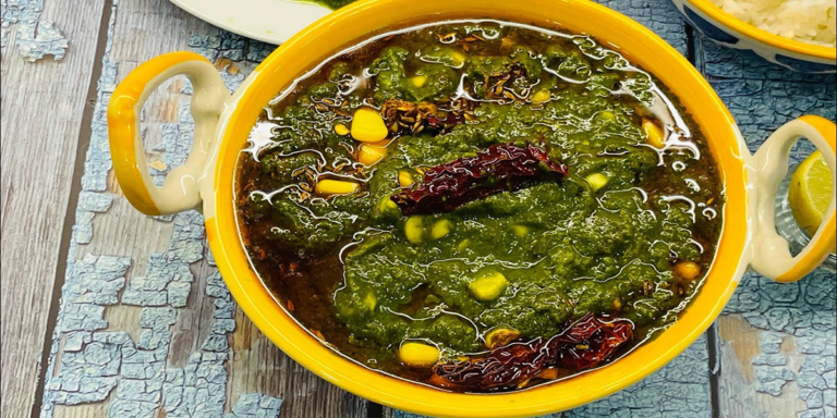 palak corn