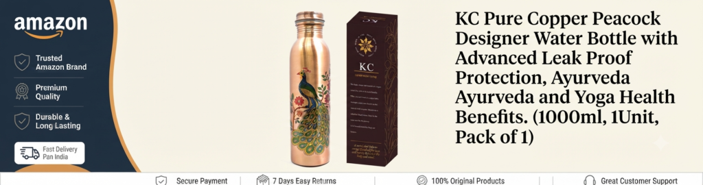 copper water bottle