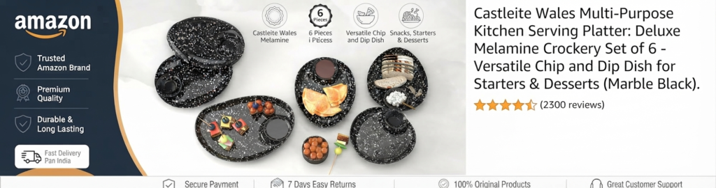 snacks plates