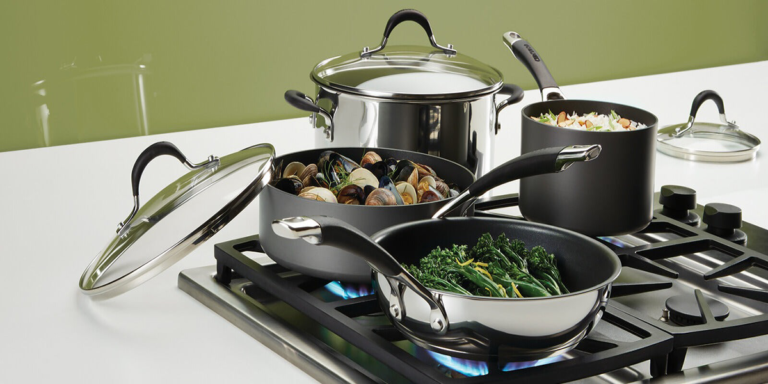 stainless steel tri-ply cookware
