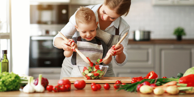cooking with kids