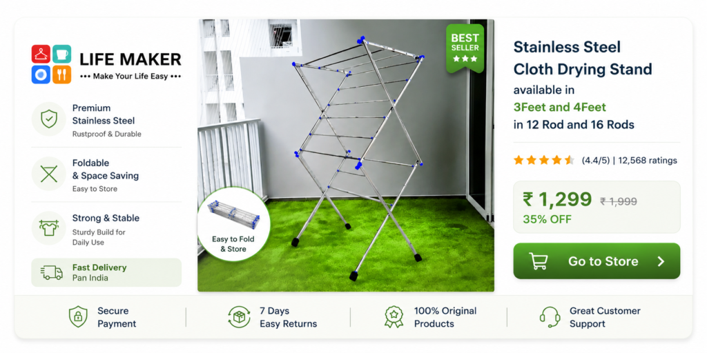 cloth drying rack